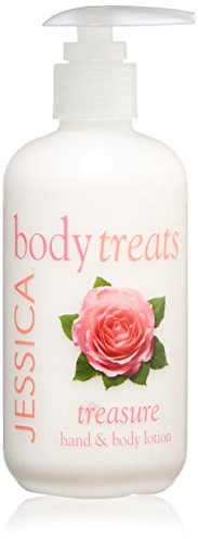 JESSICA Body Treats Hand and Body Lotion, Treasure, 245 ml