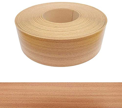 Kantenumleimer Melamin 45mm x 25m mit Schmelzkleber in Buche Dekor