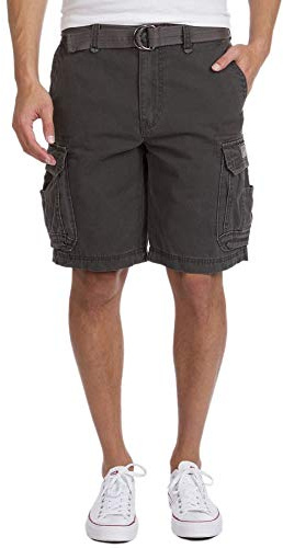 Unionbay Men's Survivor Belted Cargo Short, Andorid, 40