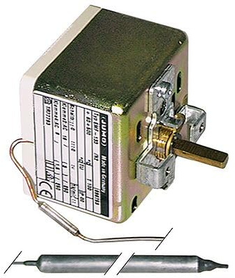 Thermostat Température max. 500 °C Sonde 3 broches Ø 8 x 155 mm 16 A 3 co 20–500 °C