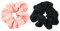 axy XXL Scrunchie Haargummi Set - 2x Stoff Haargummis Zopfhalter Zopfgummi Haarteil Haarband Scrunchies Doppelpack (Set 5)