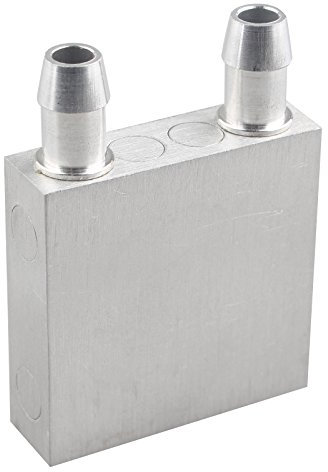 HALJIA Water-Cooled Heat Sink Radiator 40 * 40 * 12mm Aluminum Water Liquid Cooling Module Plate for CPU Semiconductor