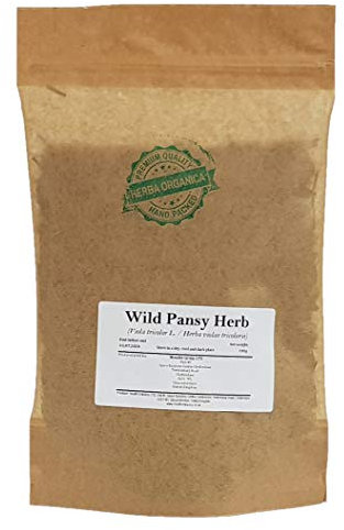 Wildes Stiefmütterchen Kraut/Viola Tricolor L/Wild Pansy Herb # Herba Organica # Ackerveilchen, Muttergottesschuh (100g)
