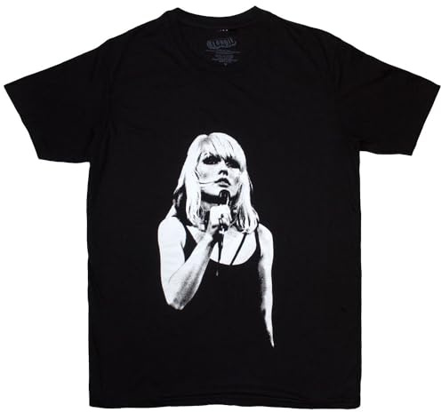 Blondie Women's Debbie Harry Open Mic T-Shirt Black