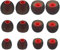 Replacement Silicone Eartips Eargels Earbuds Ear Tips Compatible with Senso, Zeus, Otium, Hussar, Sony MDR, Tozo, Mpow Headphones & Earphones (2 Pair of Each Small Medium & Large)