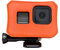 Galleggiante Custodia Cover per GoPro 8 - Telaio galleggiante per GoPro Hero 8 Nero, Galleggiante per fotocamera Anti-lavandino Accessorio galleggiante per sport acquatici - Arancione