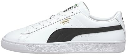 PUMA Basket Classic XXI, Scarpe da Ginnastica Uomo, White Black, 43 EU