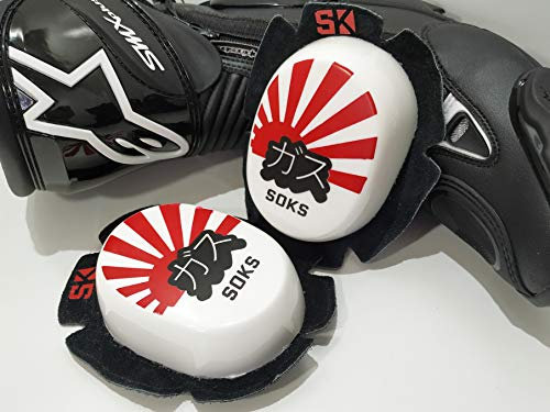 SOKS Deslizaderas para mono | RACE TRIBUTO JAPÓN Blanco
