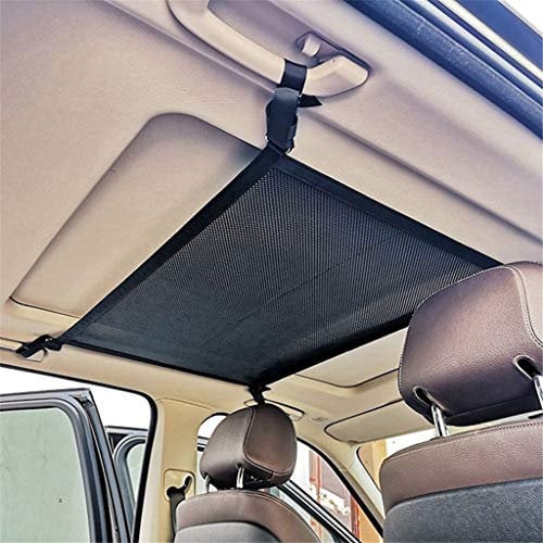 80 x 54 cm Auto Decke Organizer Dach Aufbewahrung Hohe Elastische Umschlagnetz, Netztasche Innenraum Dach Cargo Gepäck Nylon Tidy Net Tasche SUV LKW