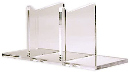 Controller Gamepad Standhalter Kompatibel für PS4 PS5 Xbox Nintendo aus Acrylglas Transparent hochwertiges massives 5 mm GS Acryl Made in Germany