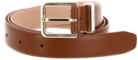 Calvin Klein Metal Loop Belt 25mm W75 Cognac