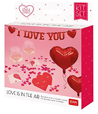 Love ist in The Air, Deko-Set für romantische Abende