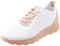 Geox Damen D SPHERICA Sneaker, Off White/Nude, 42 EU