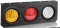 Ygmylandbb 3 runde LED-Rücklichter, 3 Stück, 24 V, für LKW, Anhänger, LED, LKW, Anhänger, Bar, Set für LKW, Anhänger, Wohnwagen, Wohnmobil, 2 Stück