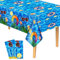 PLULON Juego de 2 manteles de plástico para Fiestas de Piscina de Verano 51 x 87 Pulgadas para Fiestas Infantiles rectangulares para Fiestas de Verano cumpleaños Vacaciones cenas Decoraciones de Mesa