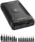 EASYLONGER ES720 Portable Power Station for Fishing, 72000mAh/266.4Wh Battery Backup, 12V 24V Adjustable DC output, Wireless Charger Battery Pack, Camping Power Pack for Outdoor, Emergency, RV Trip