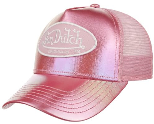 Von Dutch Adelaide Trucker Cap Basecap Baseballcap Truckercap Meshcap (One Size - rosa)