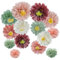YBwanli fiori di carta,decorazioni compleanno,festoni addobbi compleanno, decorazione del matrimonio, decorazione per feste da giardino,Combinazione di natura e decorazione, set da 12 pezzi