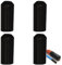 Embout Thermorétractable, Capuchons Thermorétractables, 30mm Diamètre Thermorétractables Gaine Retractable Étanche Manchon, 4 Pièces Gaine Thermorétractable Capsules pour les extrémités de câbles