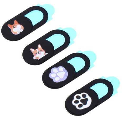 HOMSFOU Laptop Tablet Car Camera Caps Pack Privacy Covers Webcam Protection Abs Material Stop Hackers Privacy