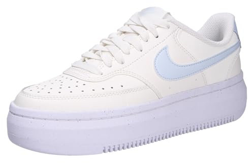 NIKE Femme Court Vision Alta Sneaker, Sail Blue Tint White, 39 EU