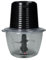 Tritatutto elettrico ricaricabile techno collection inox/abs/vetro