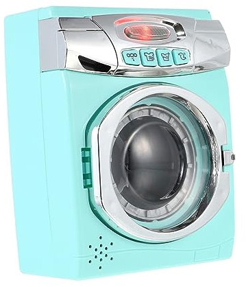 PartyKindom Simulated Washing Machine Educational Plastic Appliance with Sound Effects for Hands Learning Play for Creative Role Play and Skill Development