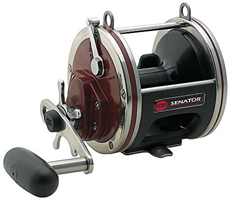 Penn 114h2lw 6/0 SPCL Senator breit Spule, Unisex