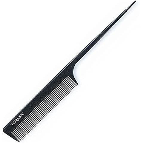 Termix Peine Titanio 860 con Púa Fina, Especial Color y Tratamientos, Resistente a Altas Temperaturas y Agentes Químicos, Peine Pelo Rizado, Cabello Húmedo o Seco