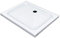 Glaszentrum Hagen - 90x75x5cm - Duschtasse - Duschwanne - Extra Flach - Extra Verstärkt - Sanitäracryl - incl. Siphon