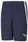 PUMA mens Shorts, Peacoat-Puma White, S