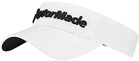 TaylorMade Herren Radar Visier, weiß, Einheitsgröße