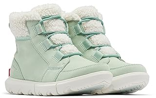 Sorel Explorer Carnival WP, Stivali Invernali Impermeabili, Donna, Sea Sprite/Sea Salt Explorer 2 Carnival Cozy, 42 EU