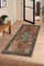 KIMODE Waschbarer Teppich Schlafzimmer Küchenteppich - 60x130cm Vintage Läufer Flur Teppiche,Weich Boho Kurzflor Badvorleger rutschfest Küchenläufer Carpet Für Küche Badezimmer Waschküche Eingang