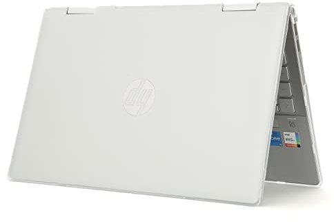 mCover Hard Case Compatible with HP Pavilion X360 14-EKxxxx Series 2-in-1 Convertible Laptop and PC Case, Clear