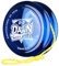 Kinder JoJo D3 Dawn Responsive JoJo für Kinder Anfänger, Profi Looping JoJo, 2A Trick JoJo Ball mit Ersatz 6 JoJo Saiten + JoJo Tasche - Kristall Blau