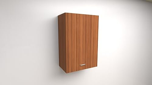 ALFREDO CALANDRELLI Mueble de pared en varios tamaños y colores. Medidas: ancho de altura y profundidad (60 x 30 x 32, nogal)