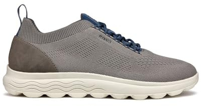 Geox Men's U Spherica A Sneaker, Dove Grey Dk Avio, 9 UK