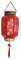 jojofuny Lanternes Solaires Rouges Suspendues Décoration Extérieure Chinoise Pour Jardin Balcon Et Événements Installation Facile Et Portable