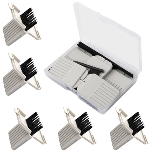 Azonelife Lot de 5 filtres à cérumen pour appareils auditifs - Protection extrêmement forte avec brosse de nettoyage et chiffon de nettoyage - Pour Widex, Phonak, Resound, etc