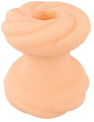 You2Toys 4 in 1 pleasure Toy - Penisring mit weichen Noppen, aus seidiger Soft-Touch Textur, hochelastisch, in hautfarben hell