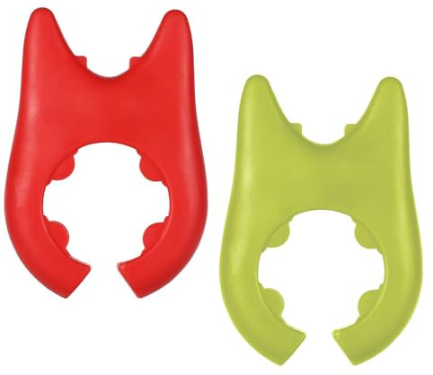 2pcs Silicone Spoon Rest for Stove Top, Stovetop Spatula Rest with Hole Silicone Spoon Holder Heat Resistant Mini Stove Top Utensil Rest Tools for Kitchen Counter Ladles Gadgets