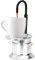 Lybunair Moka-Kaffeemaschine für 1 Tasse, 50 ml, Aluminium, Moka-Topf, uf, Herd, italienische Espressomaschine, Kaffeemaschine für Partys im Freien, Reisen