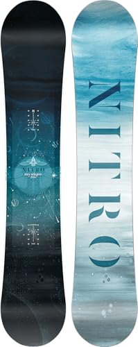Nitro Snowboards Damen Mystique Board ´25 Gutmütiges Girls Board All-Mountain Gullwing Directional Twin, 146
