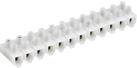 Regletas de conexión 25 mm, ideales para unir componentes eléctricos y realizar instalaciones seguras y eficientes.