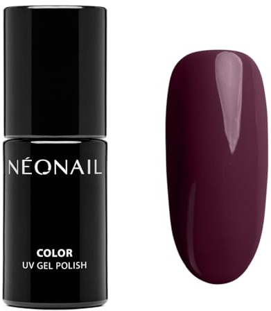NÉONAIL Semi-permanent nail polish 5 ml - Red - Mysterious Tale - Semi-permanent Nail Polish - Gel Nails - Manicure - Nail Art - Shine Nails - Nail Lacquer - Nail Polish