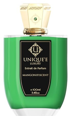 Unique’e Luxury Mangonifiscent 100 ml Extrait de Parfum Unisex Mango Vanilla Rose Jasmine Niche Perfume