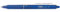 Pilot Frixion Clicker Retractable Erasable Rollerball 0.7 mm Tip - Blue, Box of 12