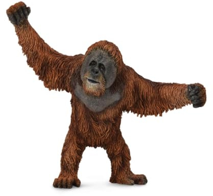 Collecta – col88730 – Wild – Orang Outan – L, Orange, S