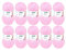 Gründl Wolle Baby uni - weiche Wolle zum Häkeln und Stricken - Babywolle - Babygarn - Weich und hautfreundlich - 70 % Polyacryl,30 % Polyamid - 10 Knäuel 50 g / 150 m - Nadelstärke 3,5 -4,5 - Rose